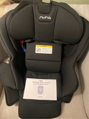 Nuna Rava Convertible Car Seat Replacement Cover - Black